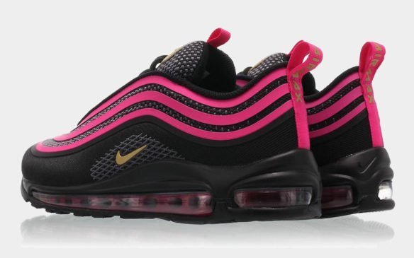 Фото Nike Air Max 97 Ultra черно-розовые - 2