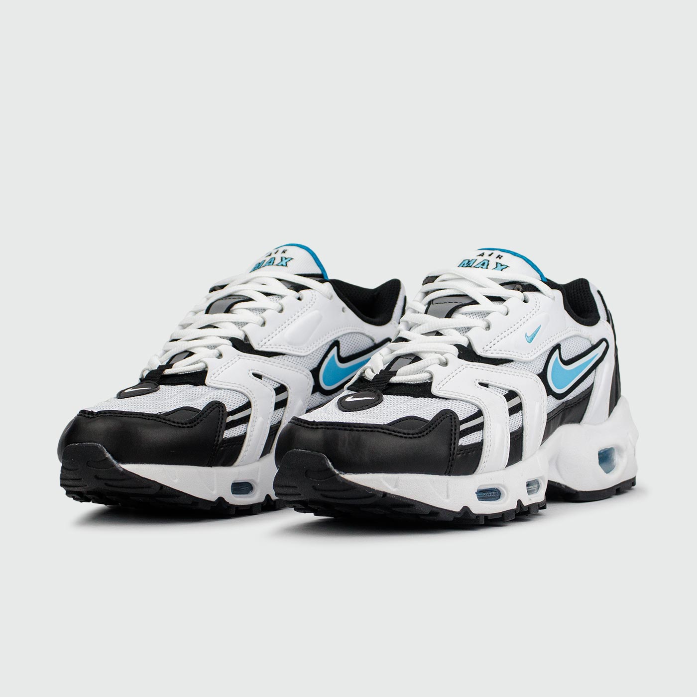 Nike Air Max 96 II White Black Blue KEDRED